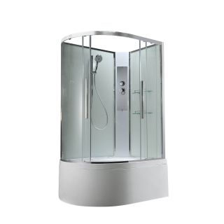 Душевая кабина EM5811RNT без крыши прозрачная